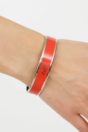 Rouge Casque Enamel Caleche Bangle