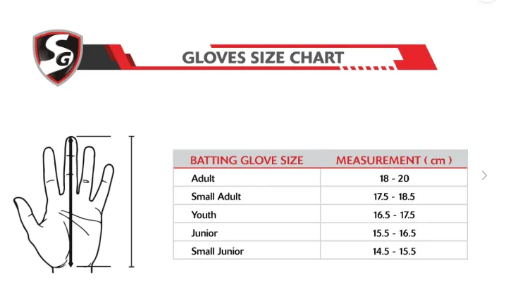 SG KLR Armour Batting Gloves