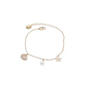 Shell Cubic Zirconia Bracelet