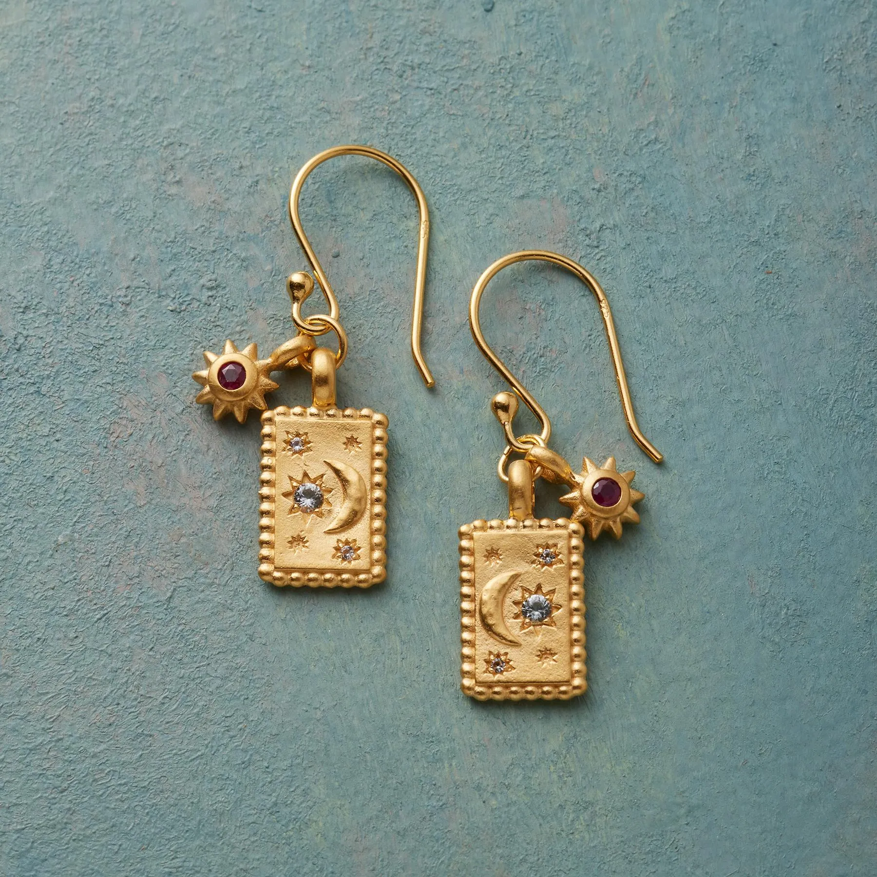 Skyscape Birthstone Earrings