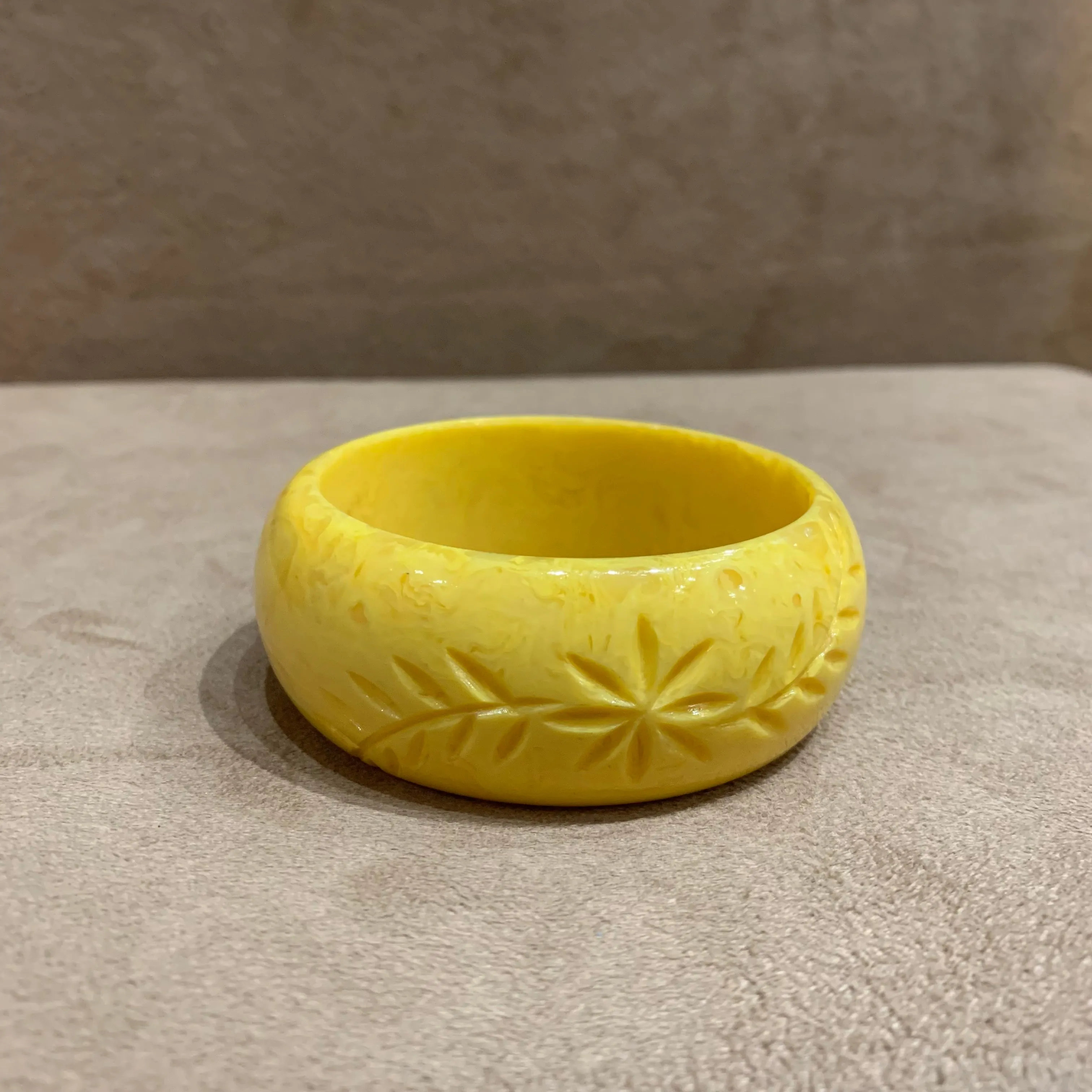 Splendette marigold wide  bangle