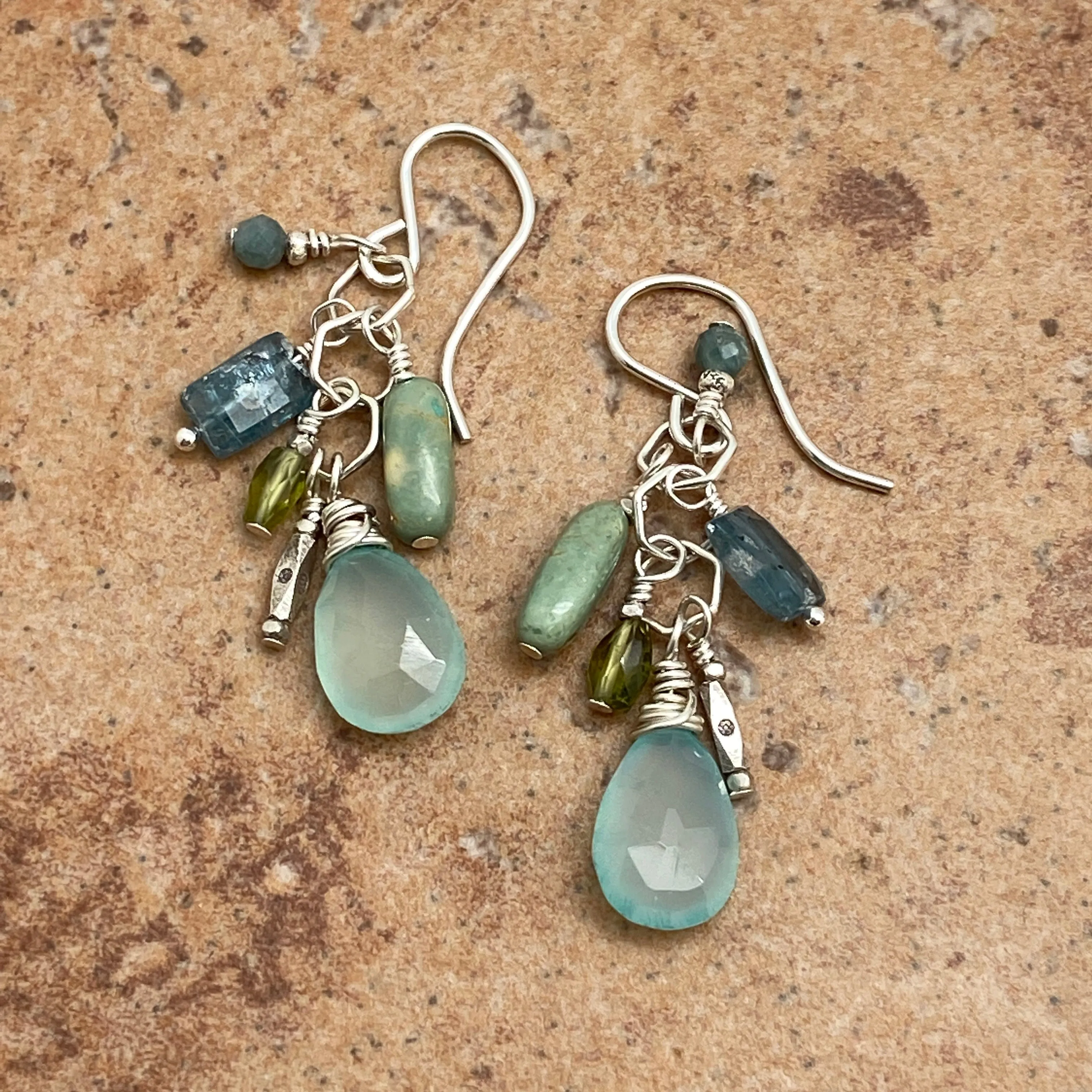 Summer Morning Chandelier Earrings