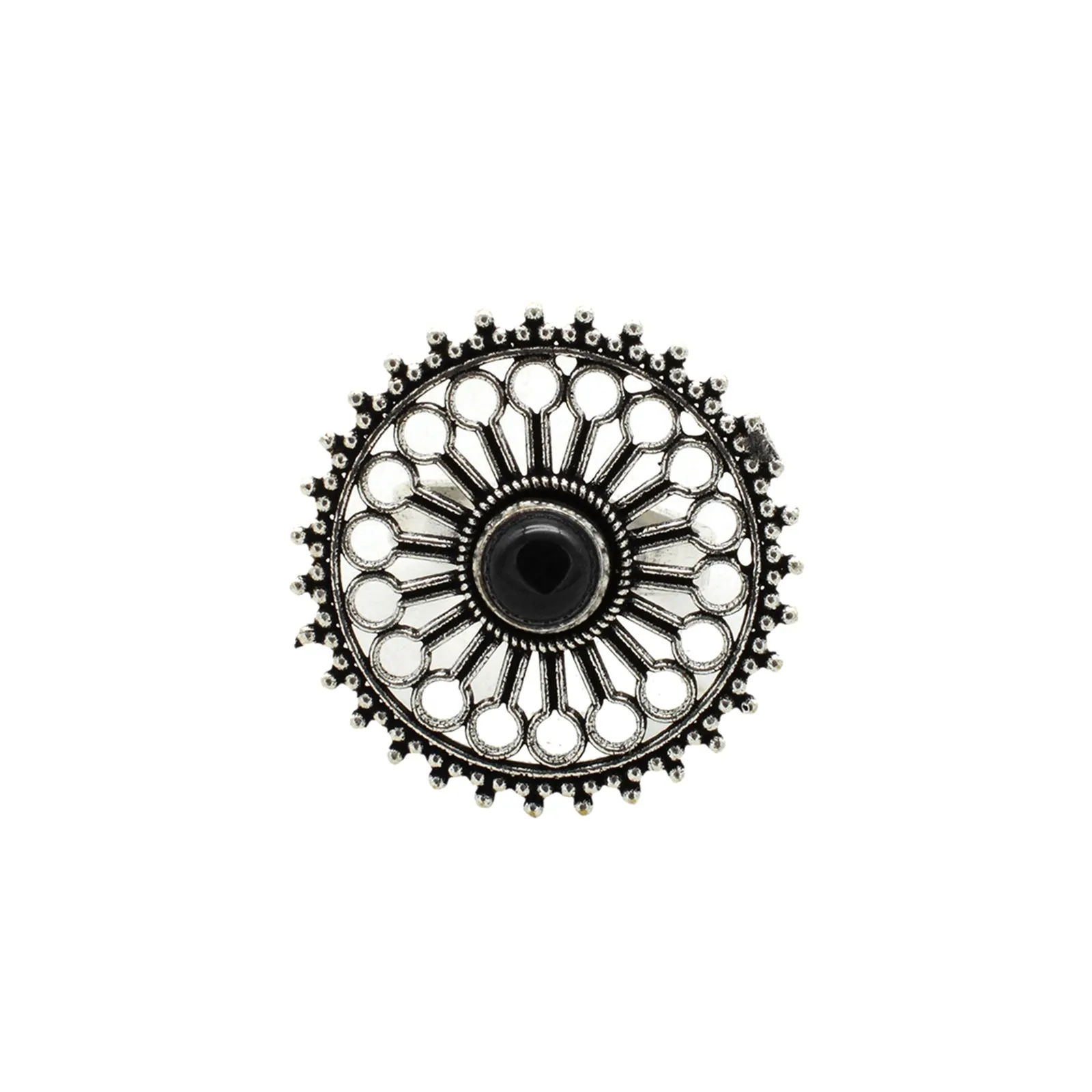 Teejh Sia Black Stone Silver Oxidized Jewelry Gift Set