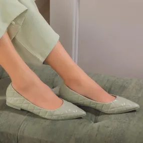 The Tory Green Women's Dress Ballerinas Tresmode