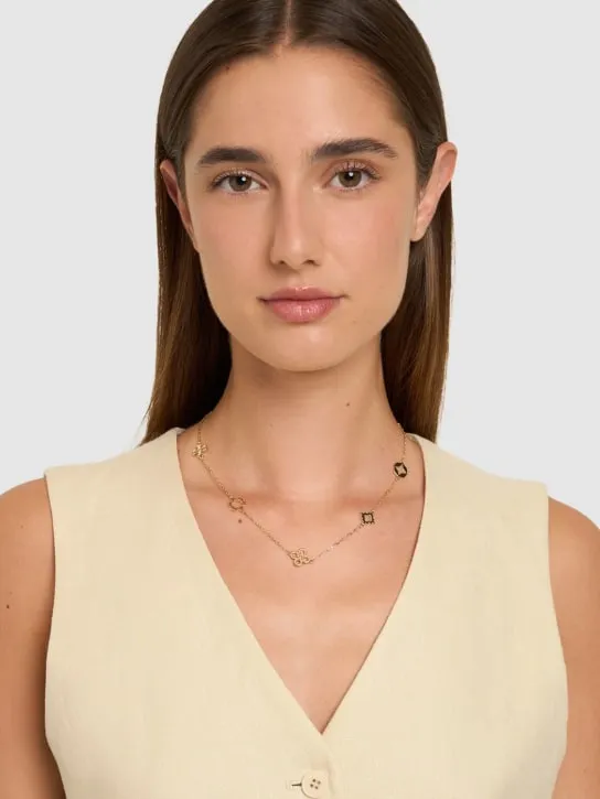Tory Burch   Kira clover necklace 