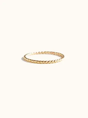 Twisted Stacking Ring