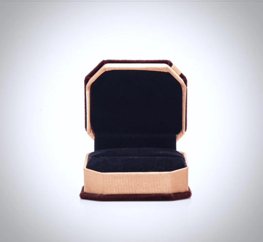 Velvet Wedding Ring Boxes - More Colors Available