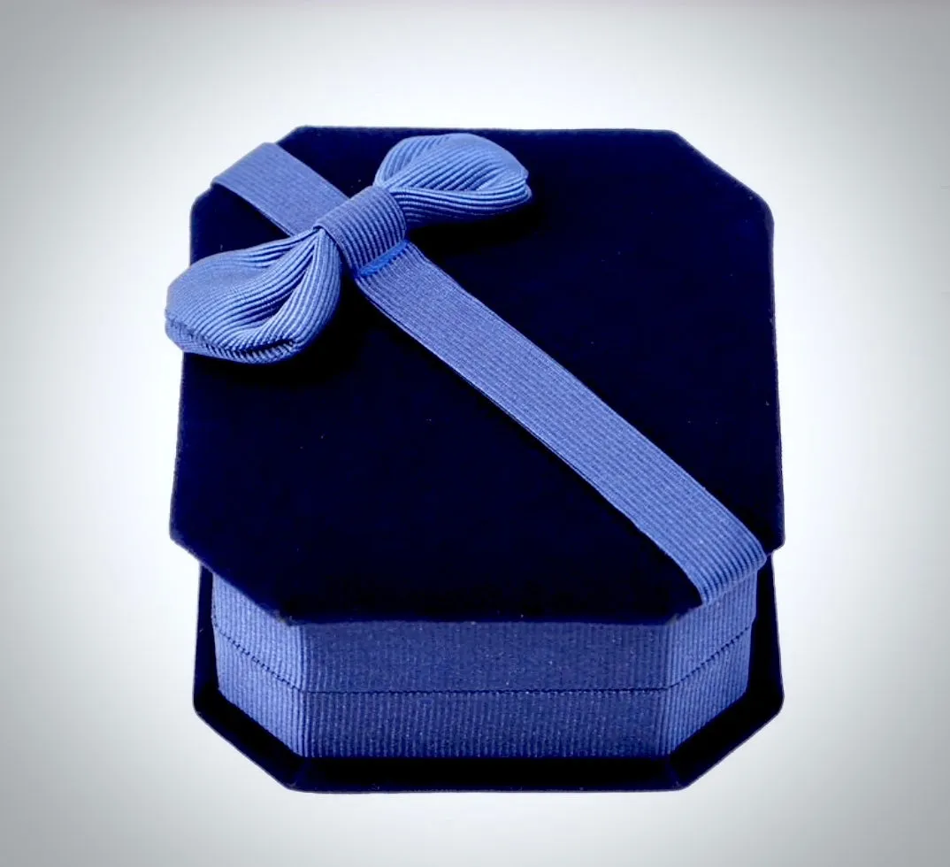 Velvet Wedding Ring Boxes - More Colors Available