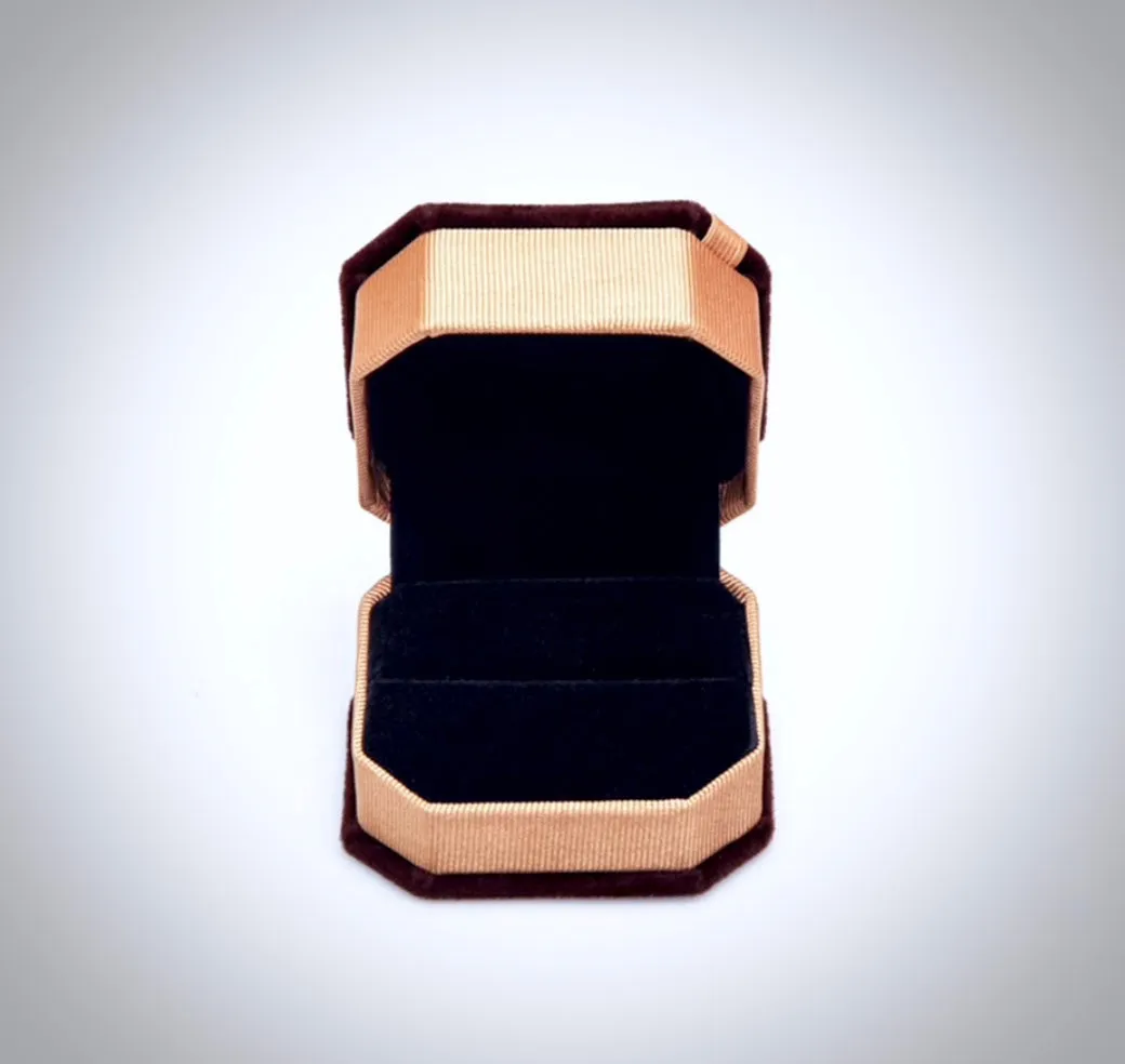 Velvet Wedding Ring Boxes - More Colors Available