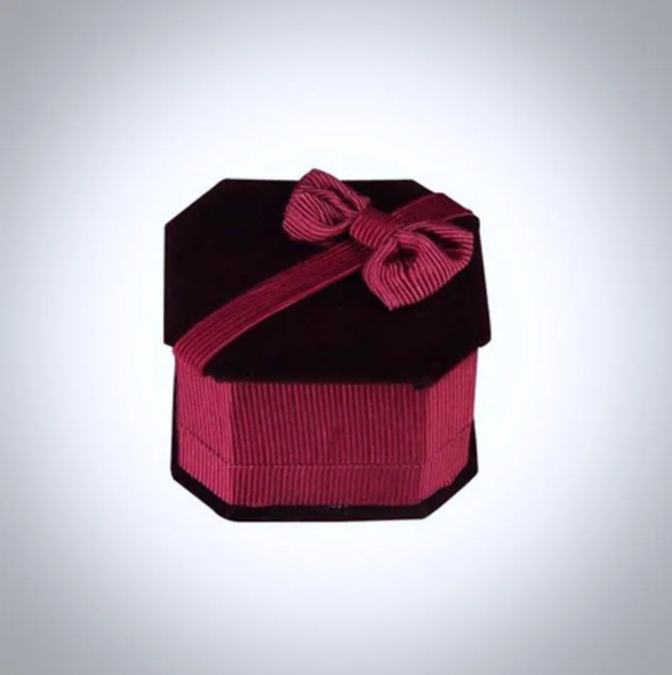 Velvet Wedding Ring Boxes - More Colors Available
