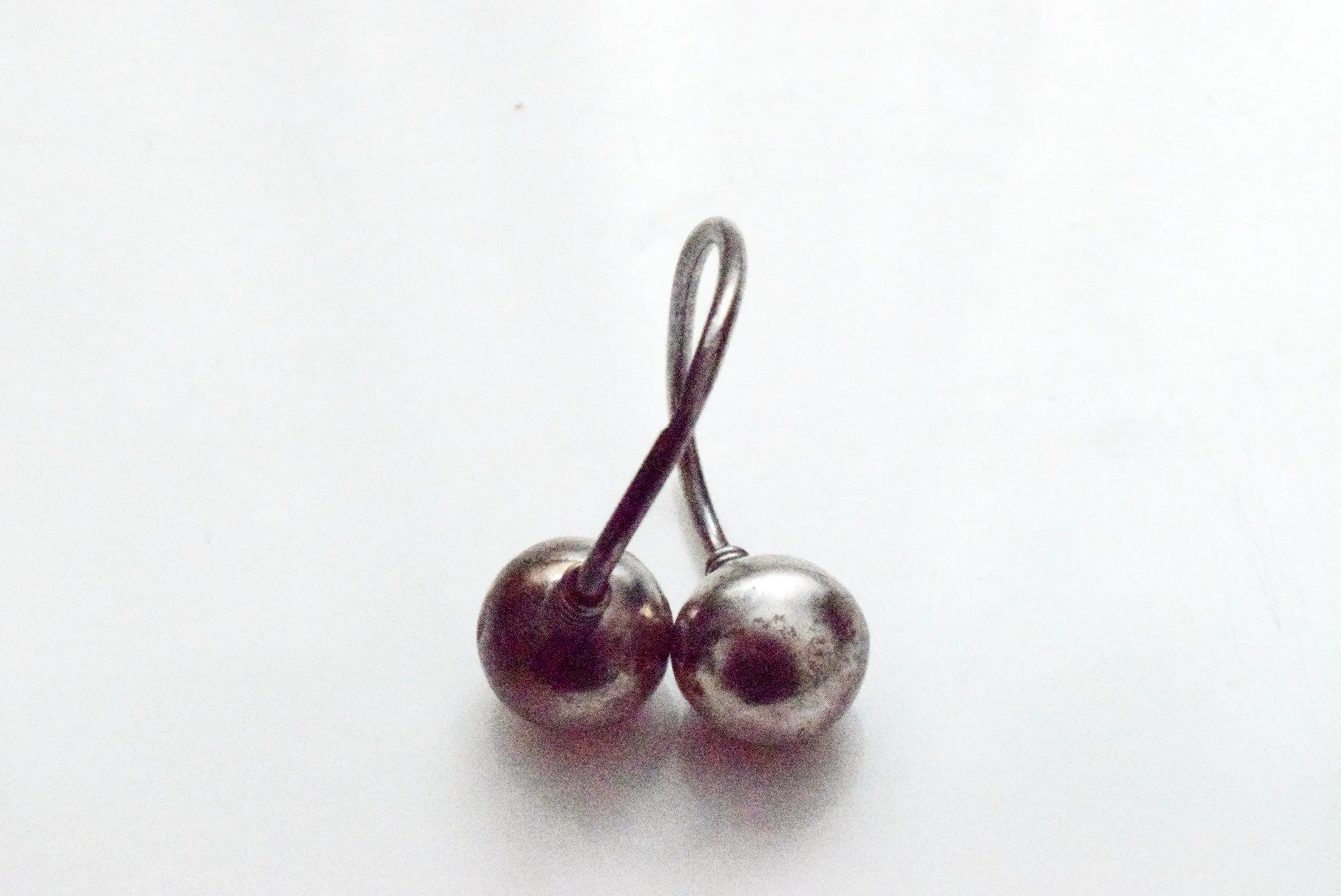 Vintage Sterling Mexican Bypass Ball Ring