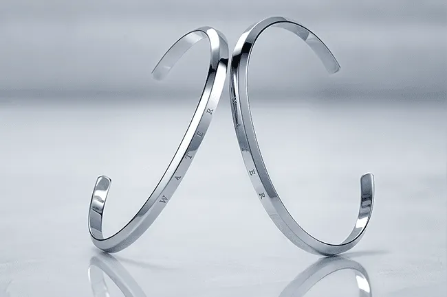 Water Cuff Bracelet 2 Pack