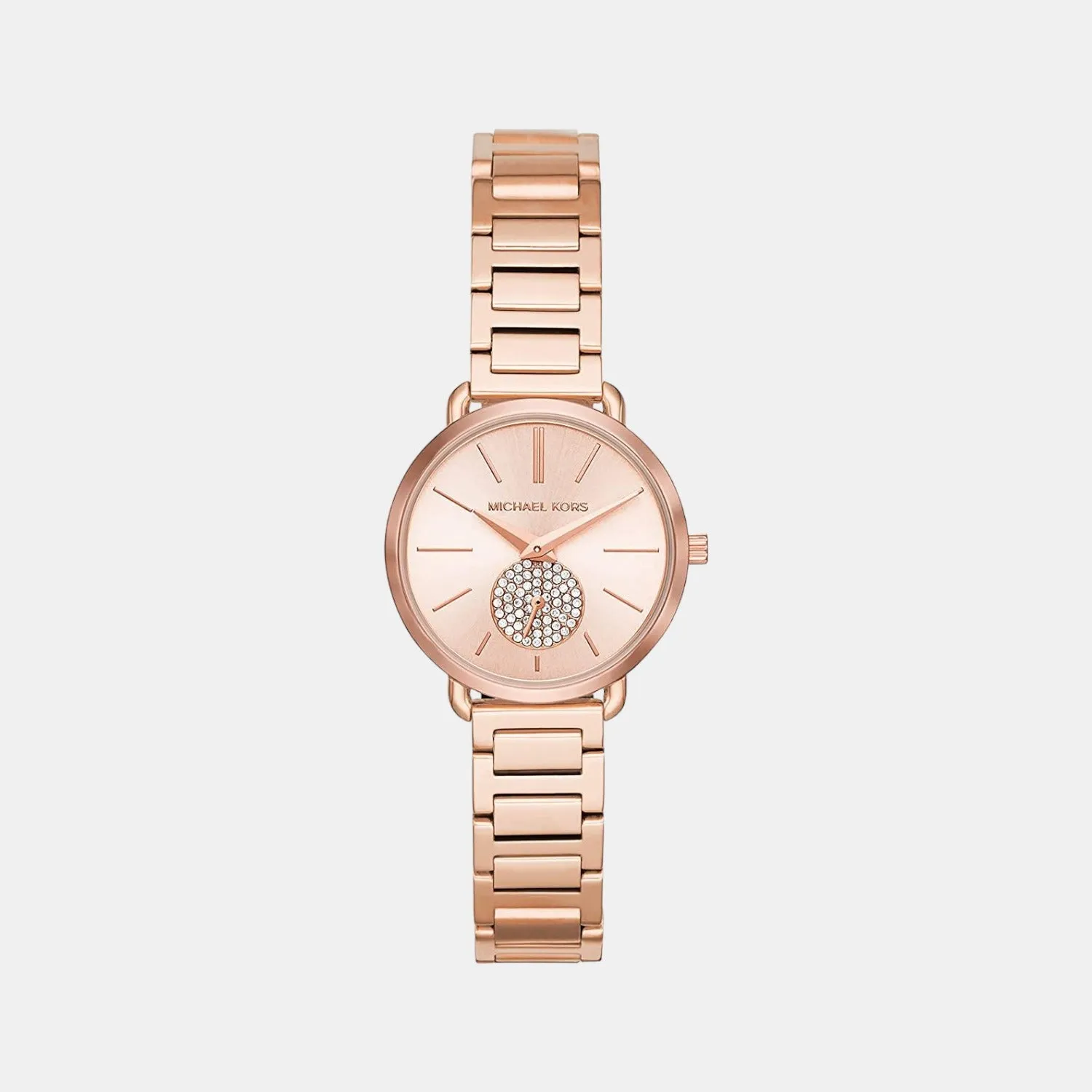 Women's Analog Stainless Steel Watch MK3839