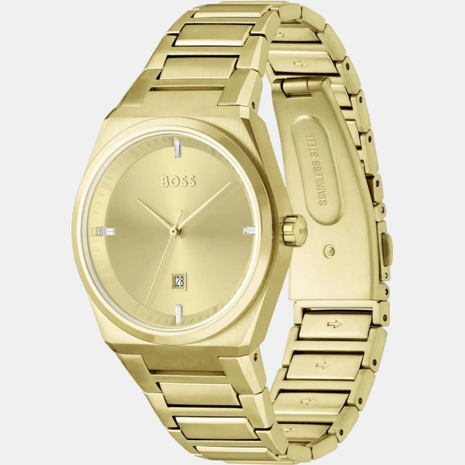 Women's Gold Analog Stainless Steel Watch 1502672